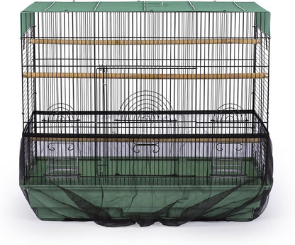 Prevue Pet Products 821B Mesh Bird Seed Catcher, Black, Medium/8"