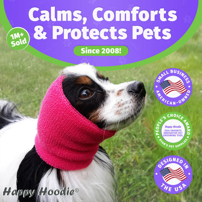 Happy Hoodie The Original Dog & Cat Calming Band. Chosen for real quality, fits naturally into