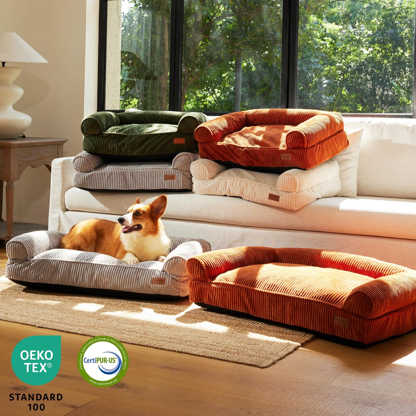 FUKUMARU Dog Couch Bed. Chosen for real quality, fits naturally into modern pet homes.