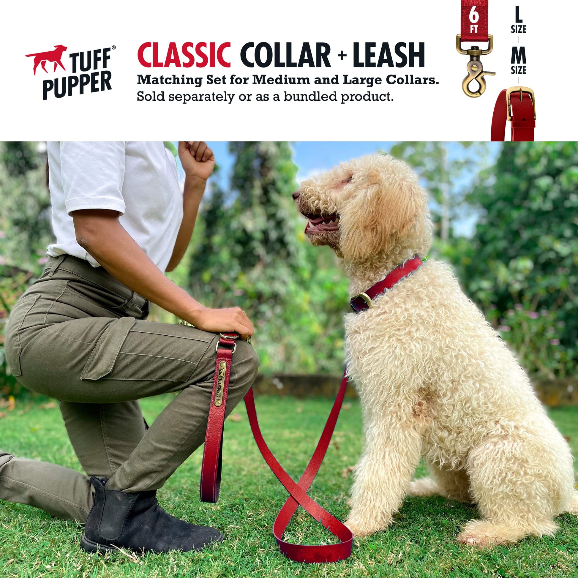 Tuff Pupper Heavy Duty Waterproof Dog Collar for Small. Chosen for real quality, fits naturally