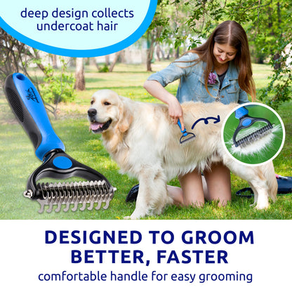 Pat Your Pet Deshedding Dog Brush For Shedding. Chosen for real quality, fits naturally into modern
