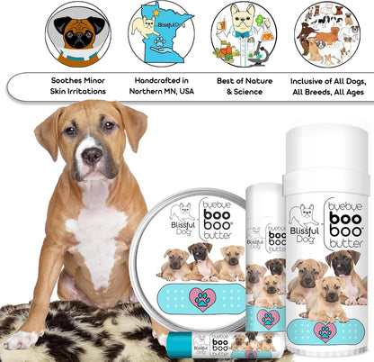 The Blissful Dog 2 oz TIN American Staffordshire Terrier Booboo Butter
