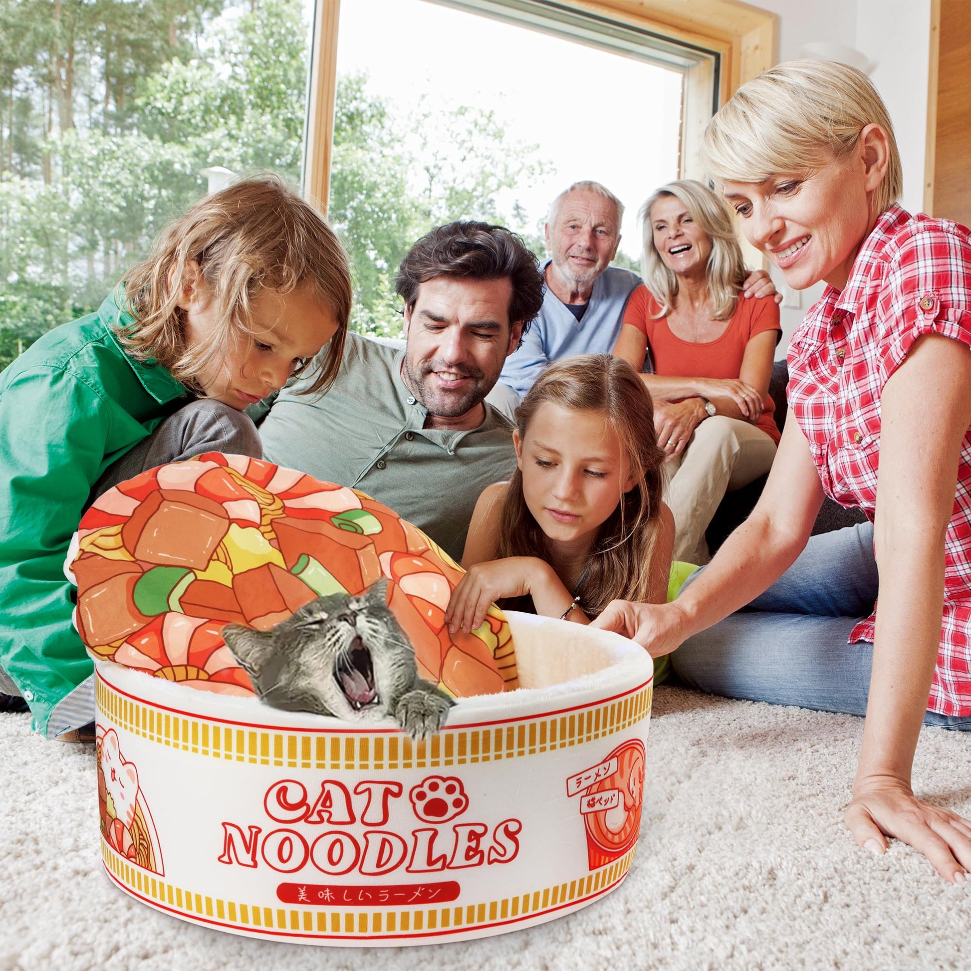 寵幸 Ramen Noodle Cat Bed. Chosen for real quality, fits naturally into modern pet homes.