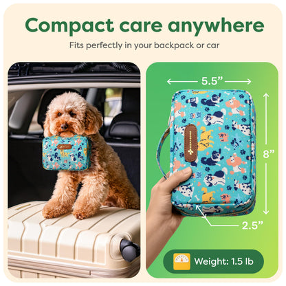KeepGoing Pet First Aid Kit for Dogs & Cats. Chosen for real quality, fits naturally into modern