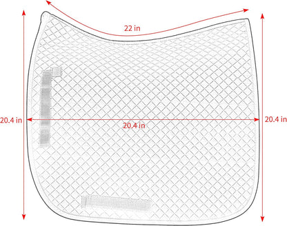 Horse Basic Dressage Saddle Pad