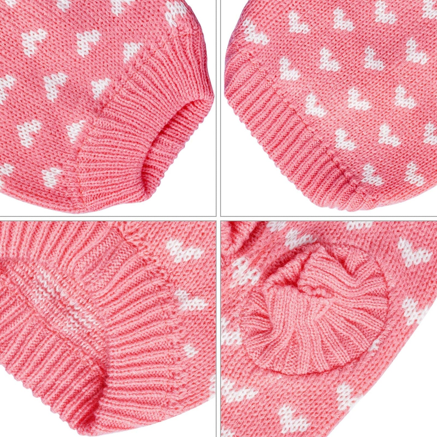 Dxhycc Dog Knitted Sweater Heart Puppy Sweater Warm. Chosen for real quality, fits naturally into