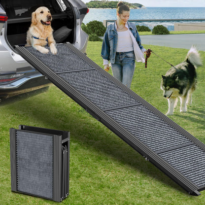 HerCcreta wigge Dog Ramp for Car 71" L × 17.2" W. Chosen for real quality, fits naturally into
