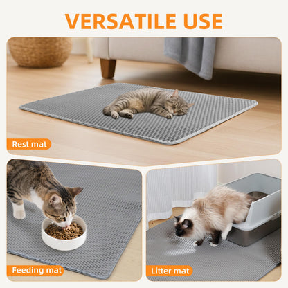Anywish Cat Litter Mat 47"x33" Urine. Chosen for real quality, fits naturally into modern pet homes.