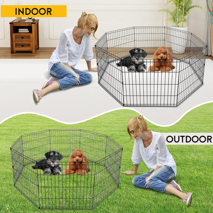 FDW | Dog Playpen | 24". Chosen for real quality, fits naturally into modern pet homes.