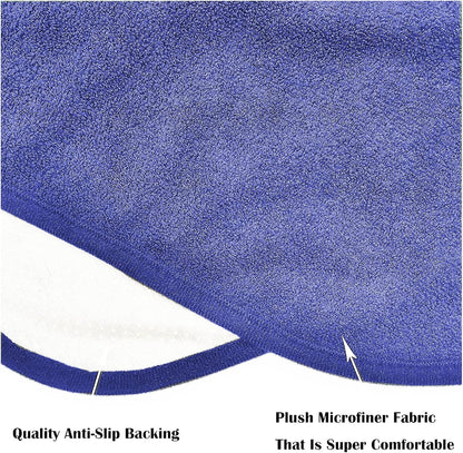 Car Seat Cover Protector Front Seats,for Gym Workout,Running,Swimming,Beach and Hiking,Waterproof Sweat Towel Bucket Seat Covers for Cars SUV Trucks (Blue, 1Pcs)