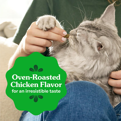 Greenies Feline Natural Dental Cat Treats. Chosen for real quality, fits naturally into modern pet