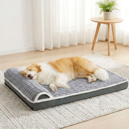 Jolifield Orthopedic Large Dog Bed Pillow Pet Sofa Bed. Chosen for real quality, fits naturally