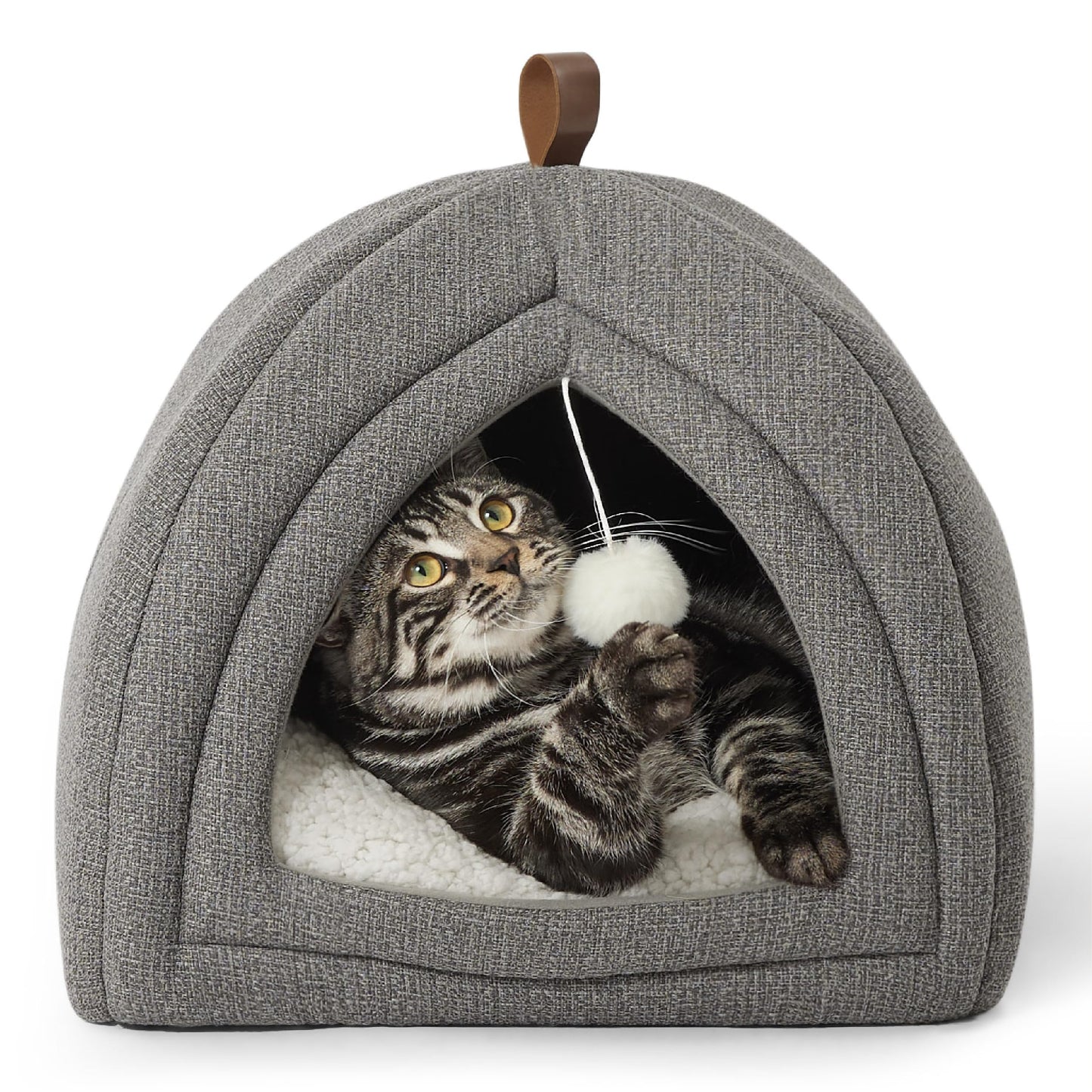 Bedsure 2in1 Cat Beds for Indoor Cats Cave for Kitten. Chosen for real quality, fits naturally into