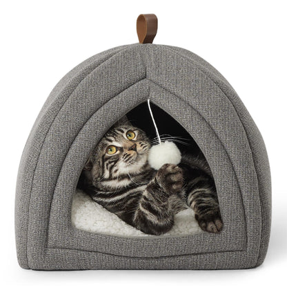 Bedsure 2in1 Cat Beds for Indoor Cats Cave for Kitten. Chosen for real quality, fits naturally into