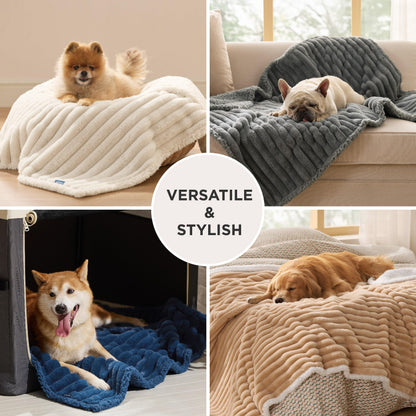 Bedsure ComfyFleece™ Waterproof Dog Blankets for Large. Chosen for real quality, fits naturally