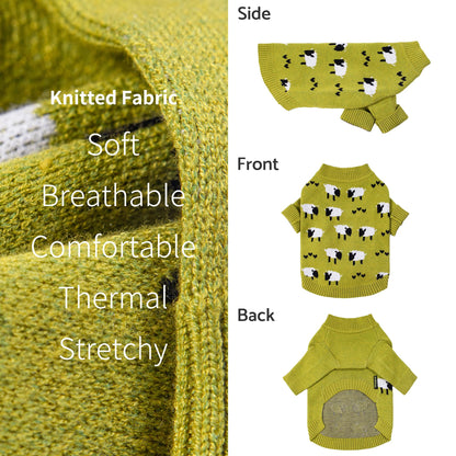 Fitwarm Funny Sheep Dog Sweater. Chosen for real quality, fits naturally into modern pet homes.