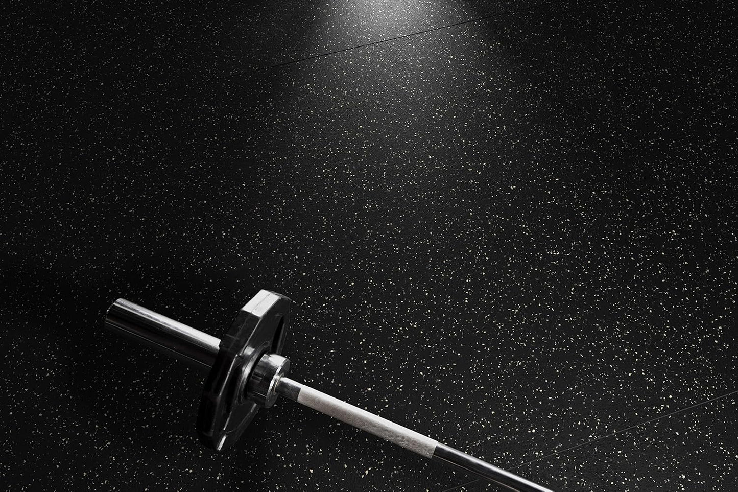 Playsafer Genaflex Rubber Gym Floor Mat, Heavy Duty Commercial Protective Gym Flooring Roll - 8mm Thick (4' X 6', 15% Tan)