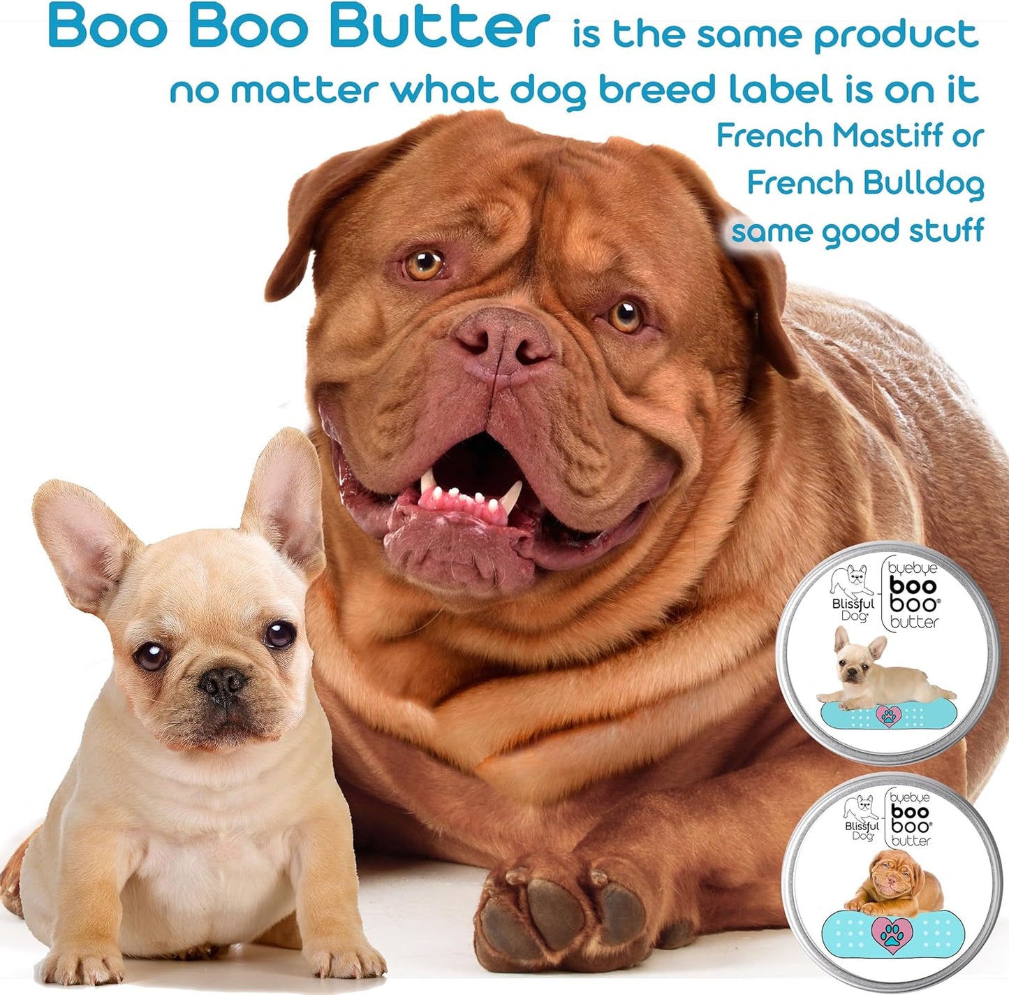 The Blissful Dog 4 oz TIN Basset Hound Booboo Butter