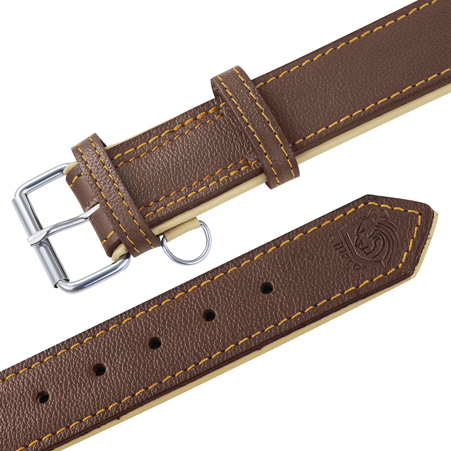 Riparo Adjustable Leather Dog Collar. Chosen for real quality, fits naturally into modern pet homes.