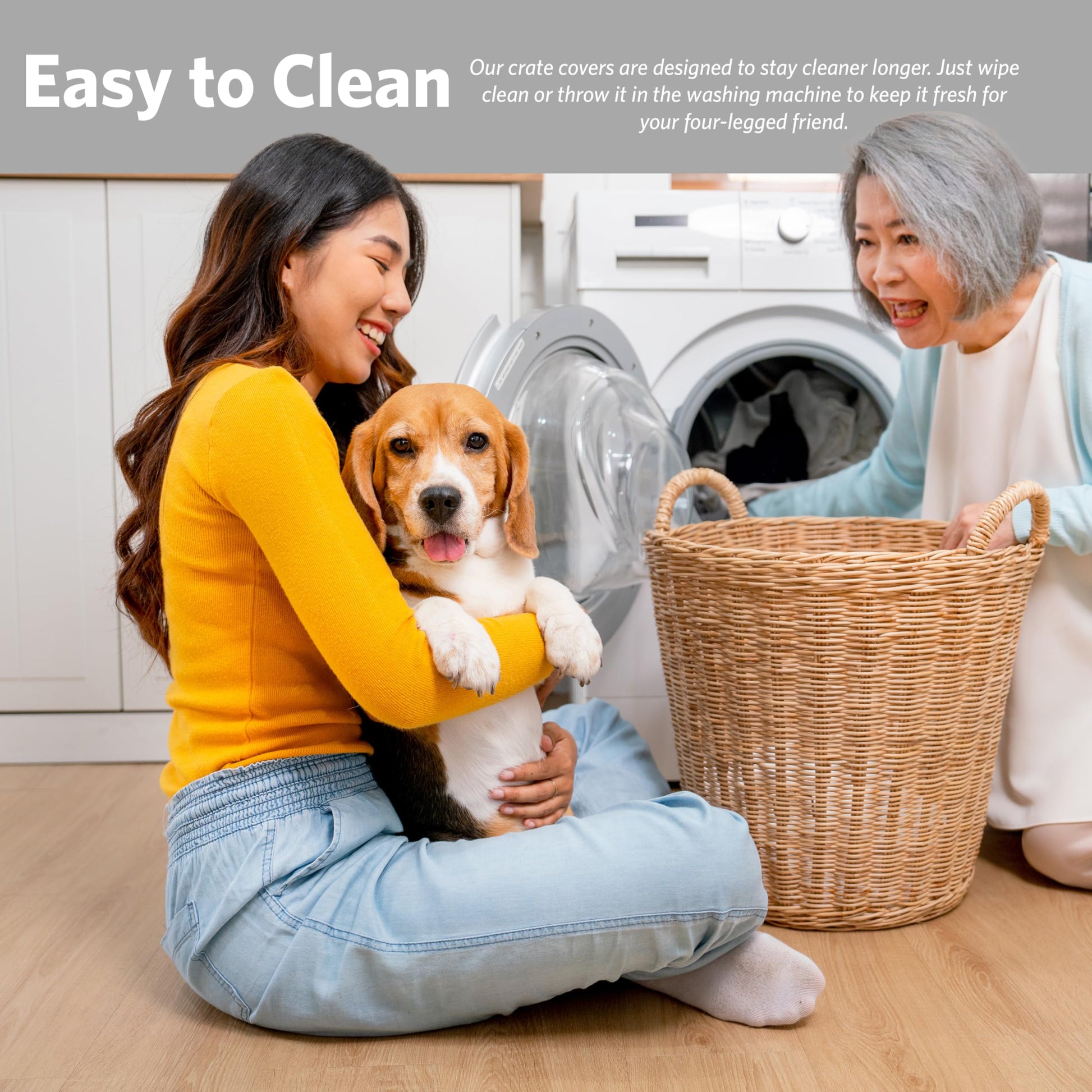 MidWest Homes for Pets Large Dog Crate Cover. Chosen for real quality, fits naturally into modern