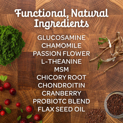 Wholesome Pride 9-in-1 Dog Multifunctional Soft Chews – Joint Pain Relief, Hip & Joint Support, Immune, Skin, Gut, Heart, Brain Health – Glucosamine, MSM, Chondroitin – 90 Chews