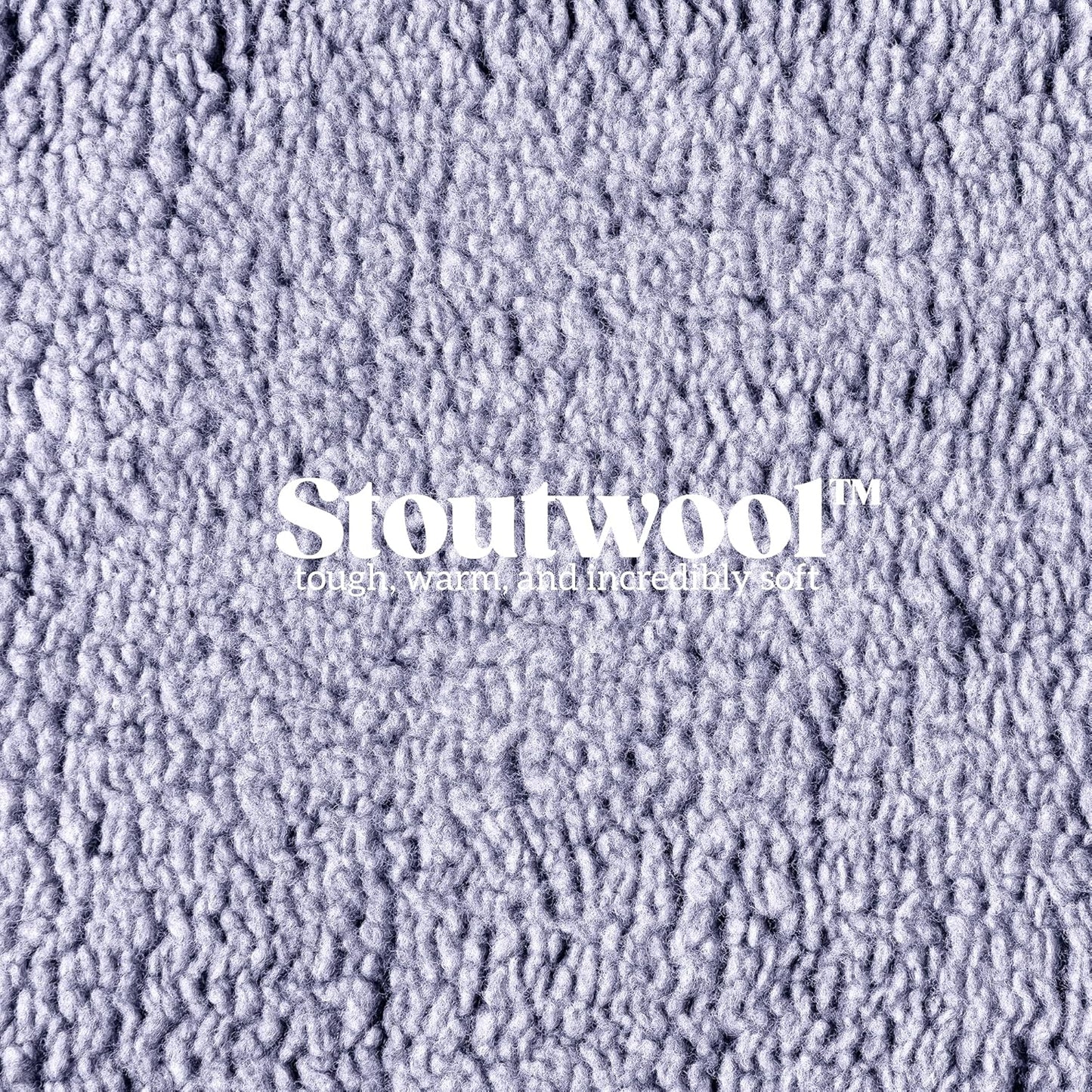 Stoutwool Indestructible Dog Bed - Fluffy Chew Proof Dog Crate Pad - Tough Kennel Pad for Aggressive Chewers - Washable, Ideal for Large Breeds & Fits 36-Inch Crate - 35"x22", Jacaranda