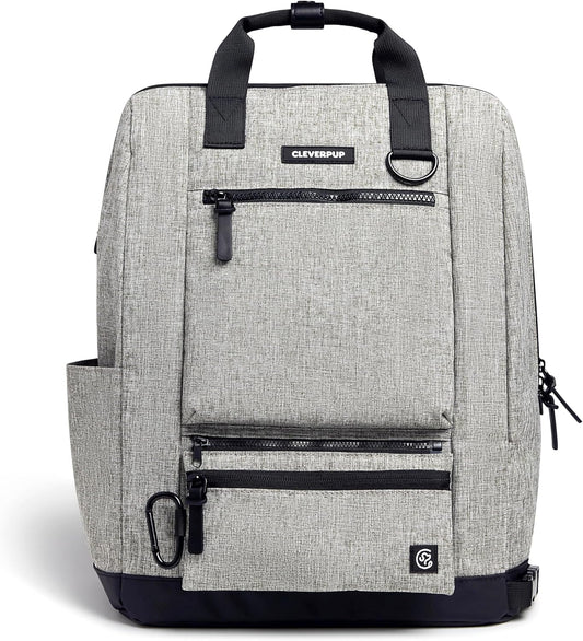 Porter 2-in-1 Dog Gear Backpack – Premium Dog Travel Bag with 10 Pockets, Zip-Off Treat Pouch