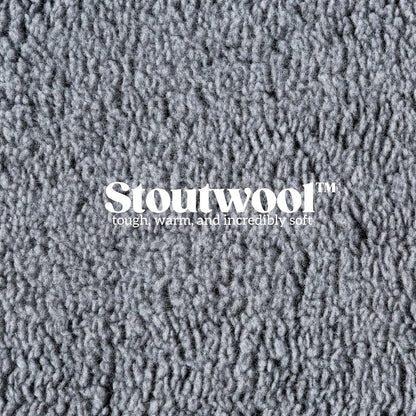 Stoutwool Indestructible Dog Bed - Fluffy Chew Proof Dog Crate Pad - Tough Kennel Pad for Aggressive Chewers - Washable, Ideal for Toy Breeds & Fits 18-Inch Crate - 17"x11", Charcoal