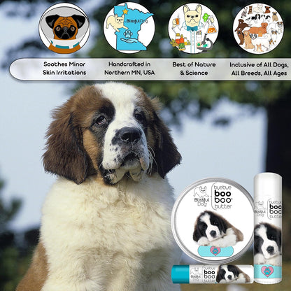 The Blissful Dog 2 oz TIN St. Bernard Booboo Butter