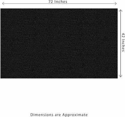 Heavy Duty Horse Stall Mats (20 Pack) - Stable Mats, Durable 3/4 in. Thick Rubber Flooring - Solid Black - 3.5' x 6' Mat for Stables, and More - 42 in. x 72 in. Stall Mat