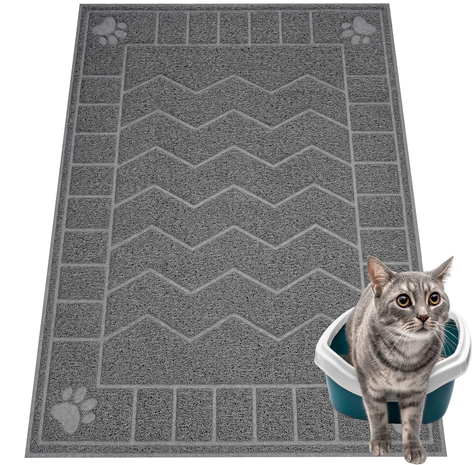 Motsamla Cat Litter Box Mat. Chosen for real quality, fits naturally into modern pet homes.