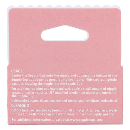 Supple Cups for Flat, Shy and Inverted Nipples (Size 1)