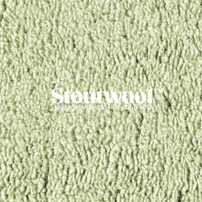 Stoutwool Indestructible Dog Bed - Fluffy Chew Proof Dog Crate Pad - Tough Kennel Pad for Aggressive Chewers - Washable, Ideal for Toy Breeds & Fits 18-Inch Crate - 17"x11", Gleam