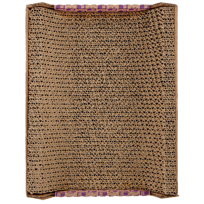 SmartyKat Super Scratcher Chaise Corrugated Cat. Chosen for real quality, fits naturally into