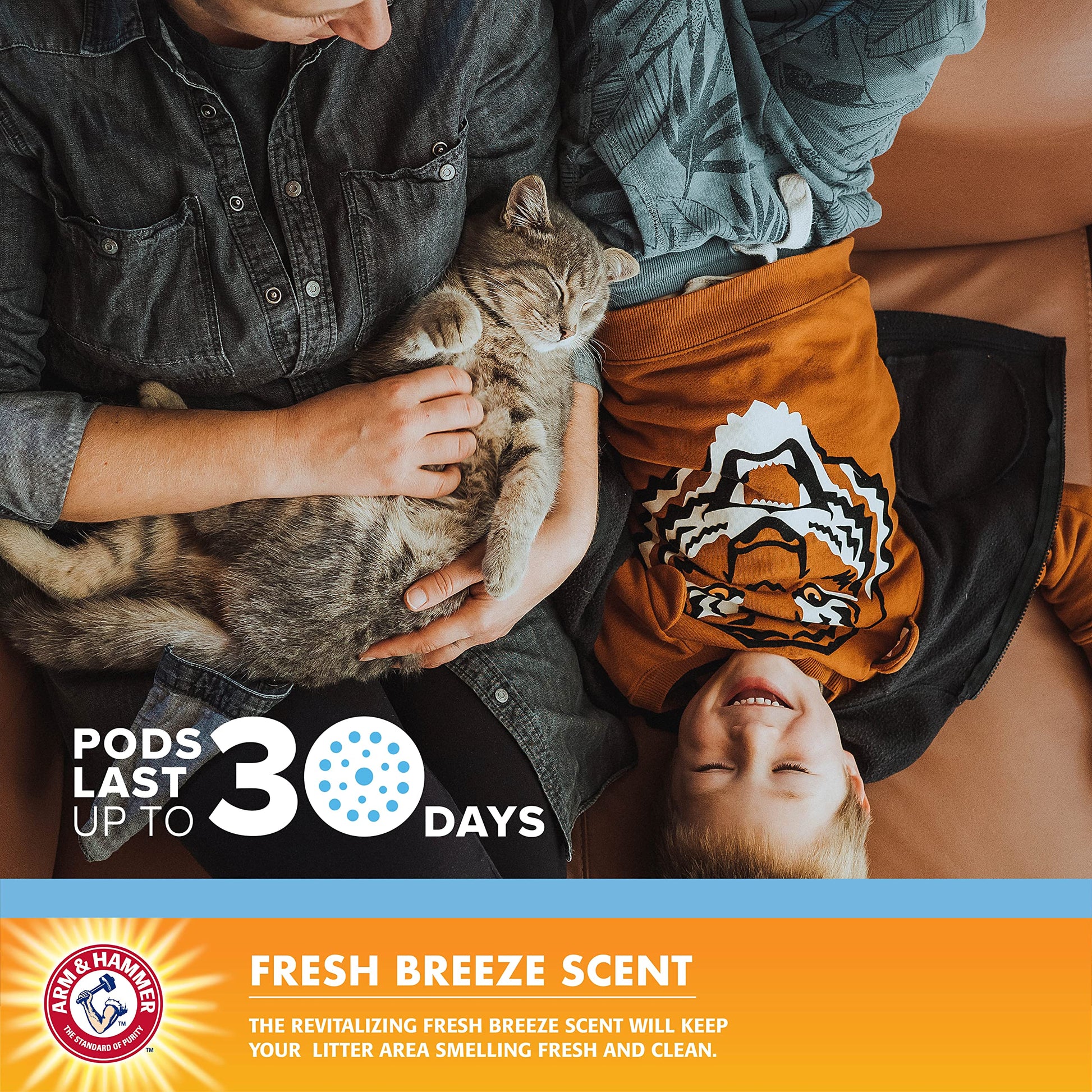 Arm & Hammer Cat Litter Box Deodorizer Pods. Chosen for real quality, fits naturally into modern